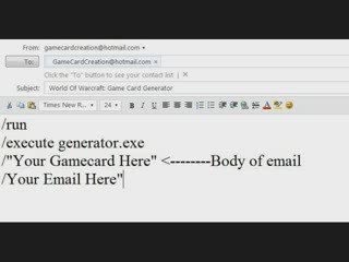 World Of Warcraft: GameCardGenerator [Working Keys Only]