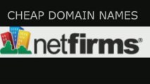 Register Domain Names - Cheap Domains by Netfirms