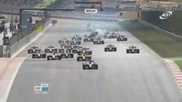 gp2 portimao 2009 big big big crash