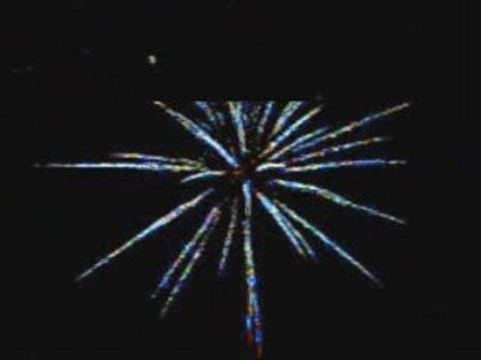 feux d'artifice aux mardis de Plouescat en 2008