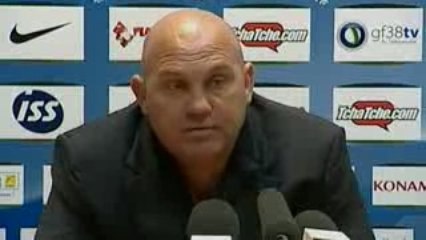 Grenoble / SRFC : Réaction Frédéric Antonetti