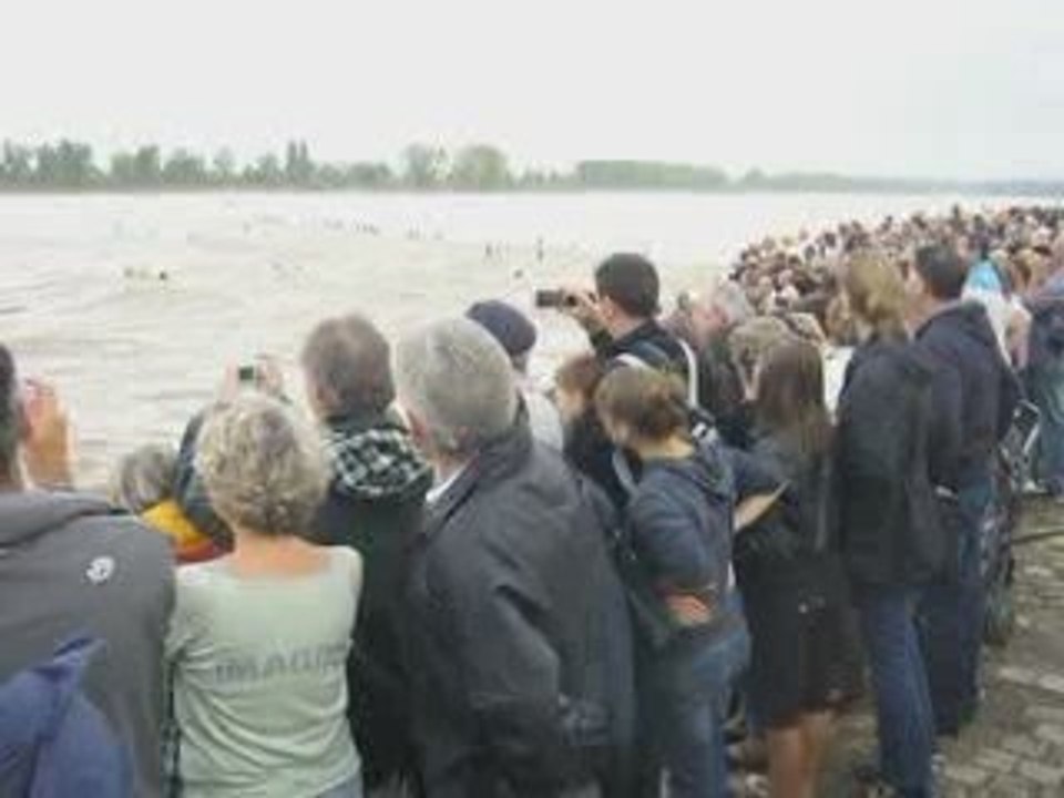 Le mascaret, Vayre, Dordogne, dimanche 19 sept 2009