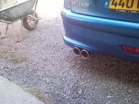 206 RC - Silencieux Madac 2x90 (qualité portable...)