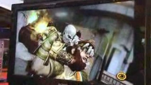 God of War III - Festival du Jeu Vidéo (gameplay screen)