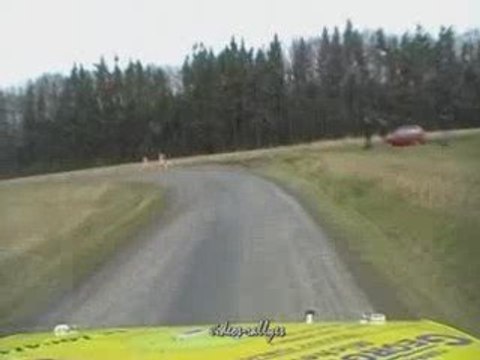 camera embarquée rallye du printemps 2009