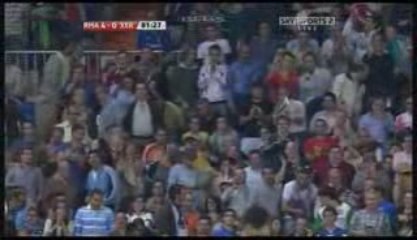 Real Madrid 4 0 Xerez Benzema goal   20/09/09