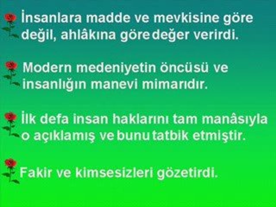 Kim bu güzel insan Hz. Muhammed (s.a.v.)