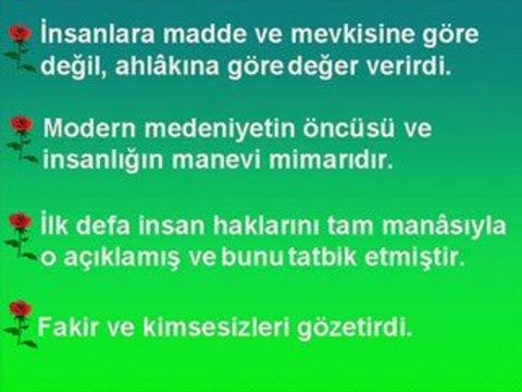 Kim bu güzel insan Hz. Muhammed (s.a.v.)