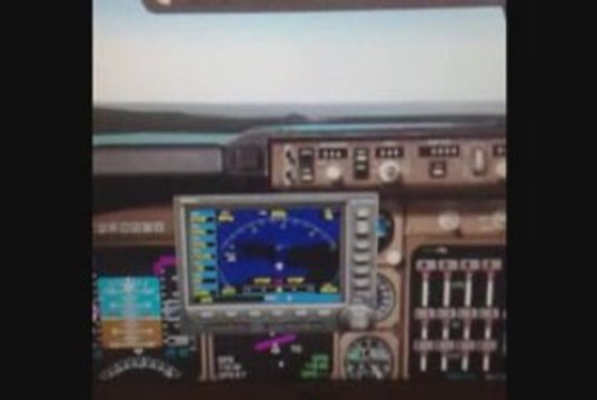 Descente sur Phuket 747-400 Thai Airways