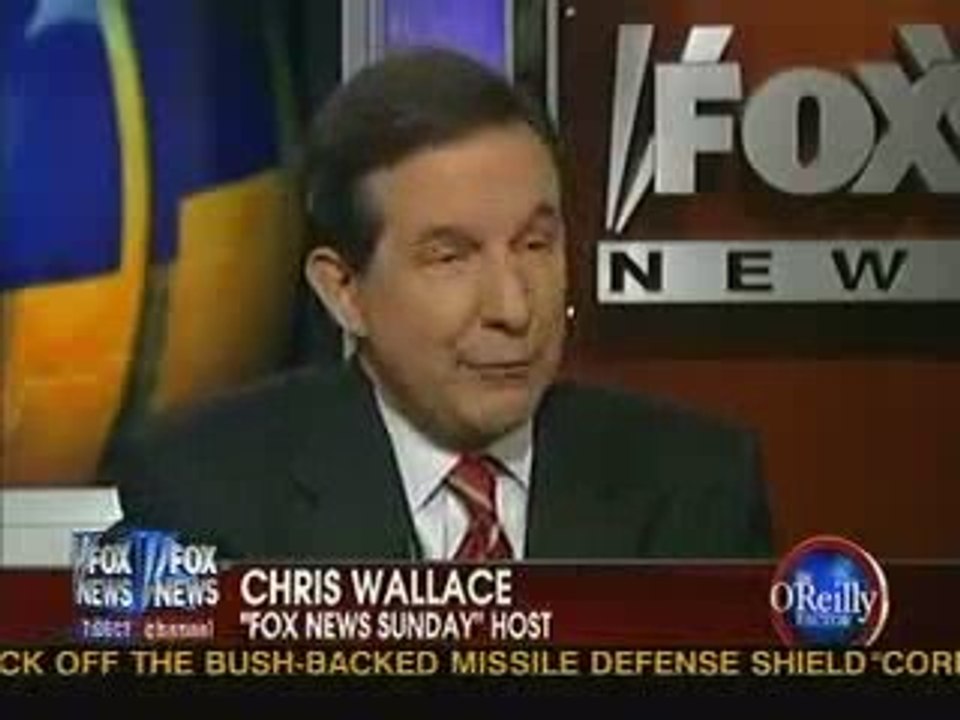 Chris Wallace commenting White House