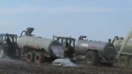 Grève du lait 700.000 litres déversés