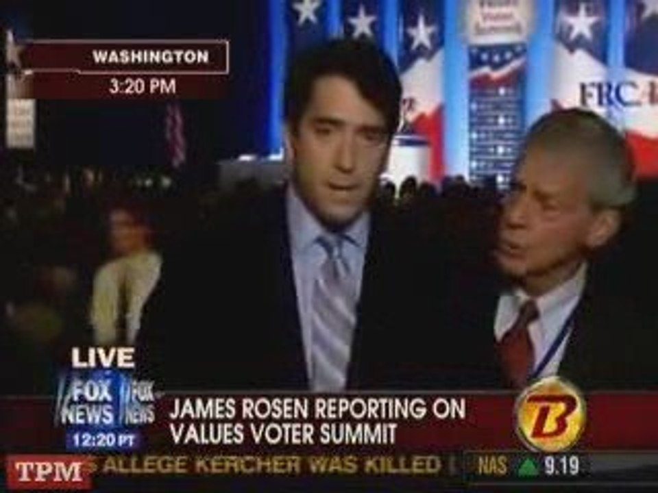 Fox Reporter Heckled At Values Voter Summit