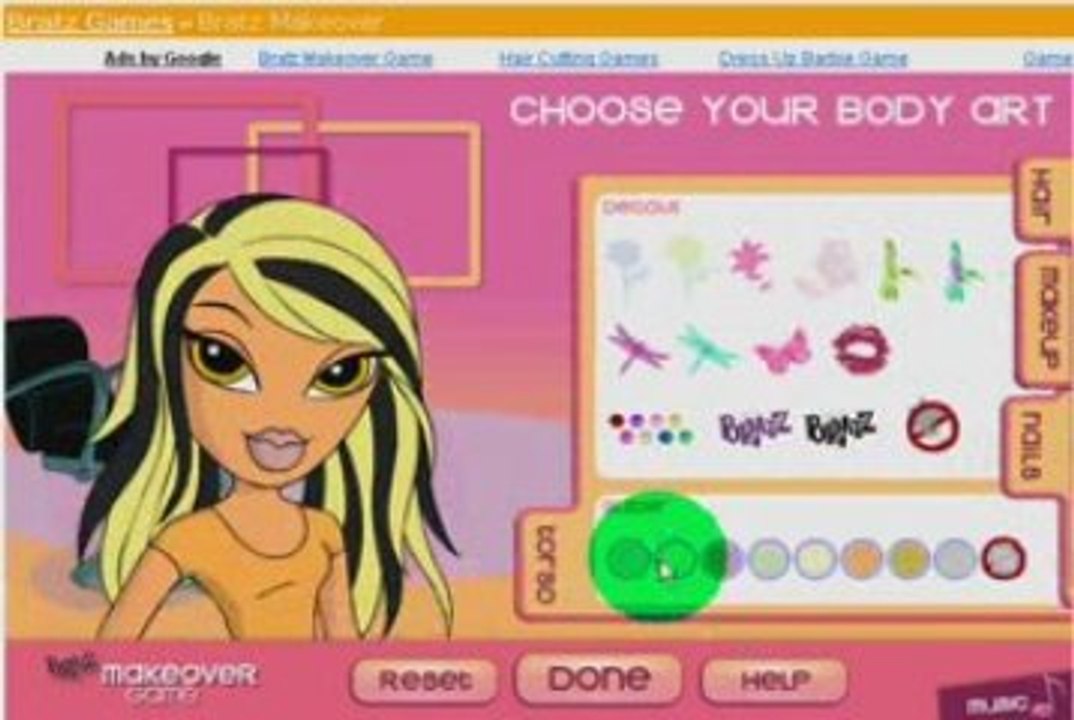 Bratz Games Beauty