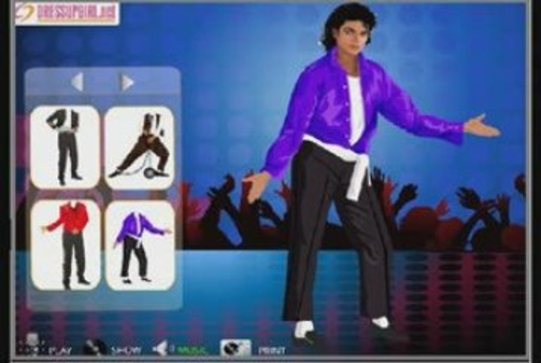 Michael Jackson Dressup