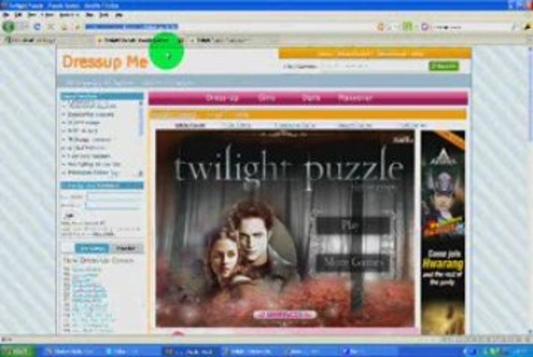 Enjoy Twilight Puzzle Game