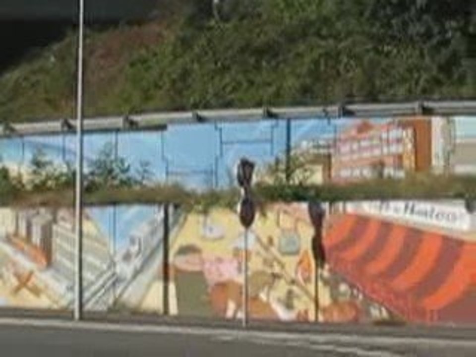 Orvault : fresque murale