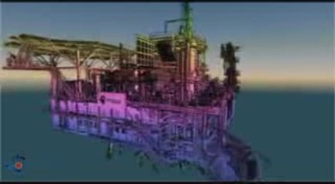 Plateforme Offshore 3D