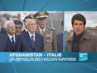 Funérailles d'État pour les six soldats tués en Afghanistan