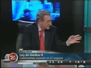 Julio Piumato y Grondona debaten acerca del proyecto de ley
