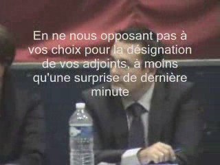 intervention de marie pierre sadourny au conseil municipal