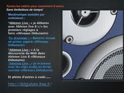 Tuto Mao Musique Assistée par Ordinateur / Guitare