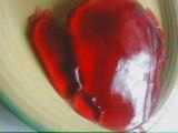 Mon coeur est comme une assiette de jelly sur le lave-linge