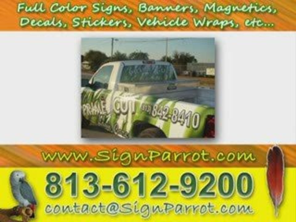 Sign Tampa Florida