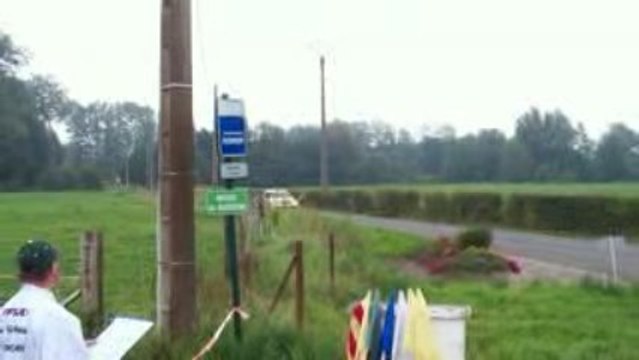 marc amourette en C2 super 1600 au rallye du val de bresle