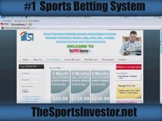 The Sports Investor - #1 Sports Betting System - Win Forever