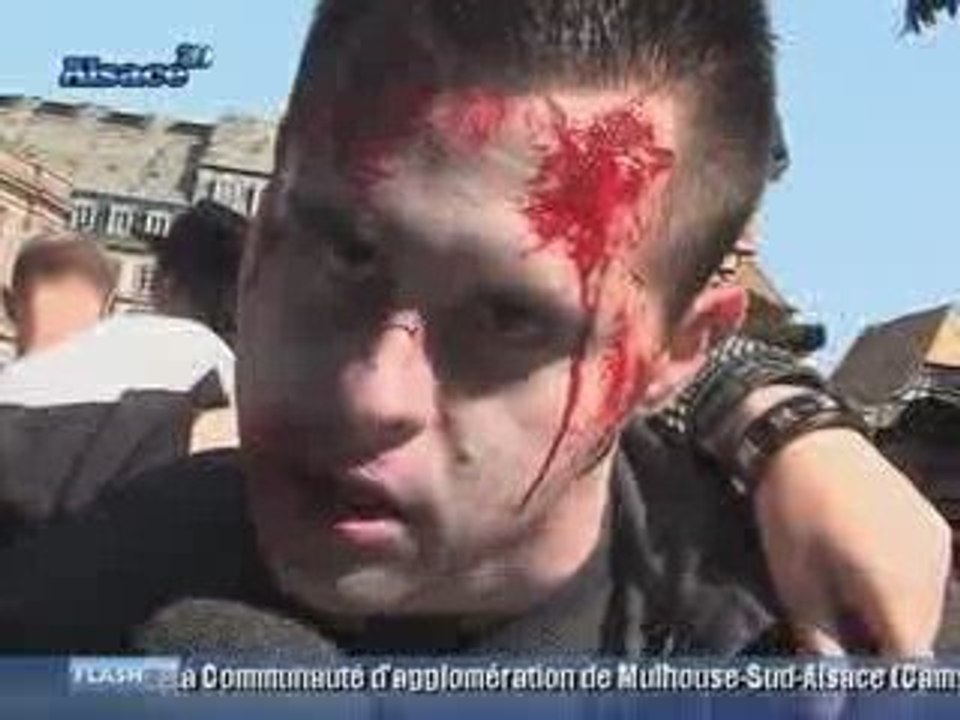 Zombie Walk dans les rues de Strasbourg !