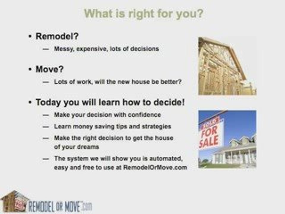 Remodel or Move Webisode 3