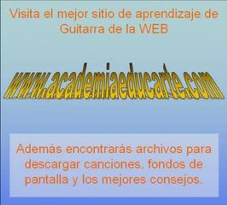Lo más importante para tocar en (curso) de (guitarra)