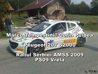 Marco Tempestini Raliul Serbiei 2009