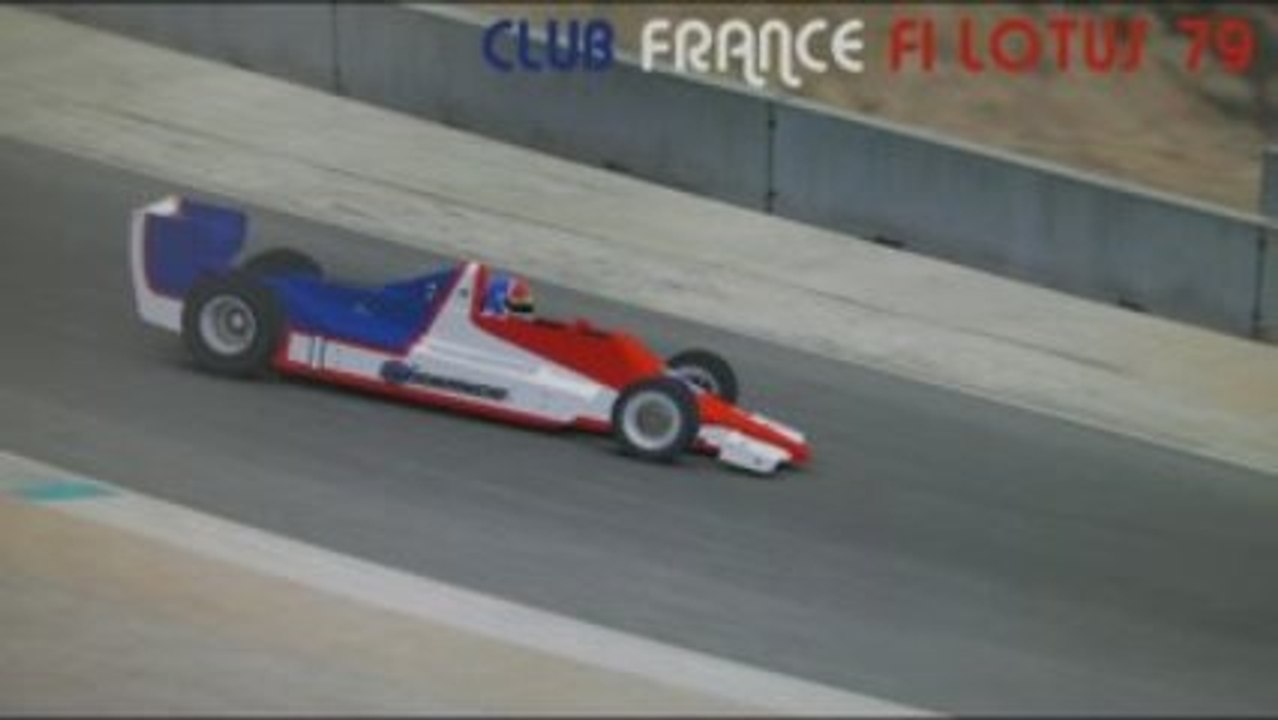 LOTUS F1 79 IRACING POLE FRANCE simulateur F1 79