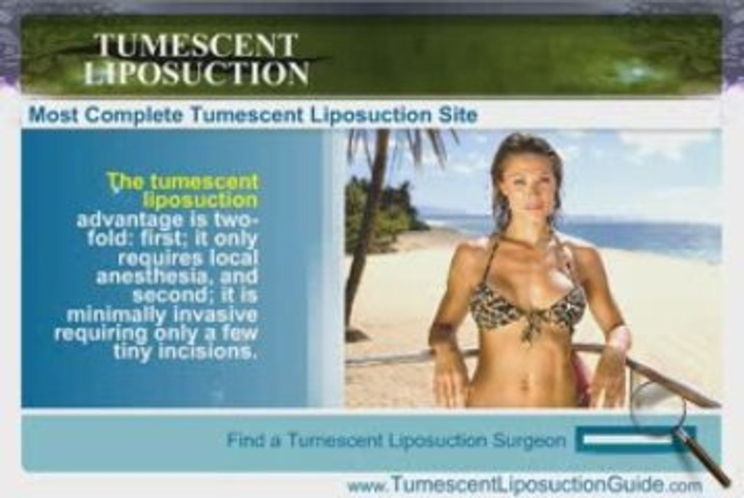 Tumescent Liposuction 07