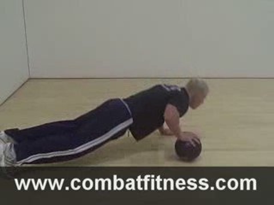 Medicine ball push-ups