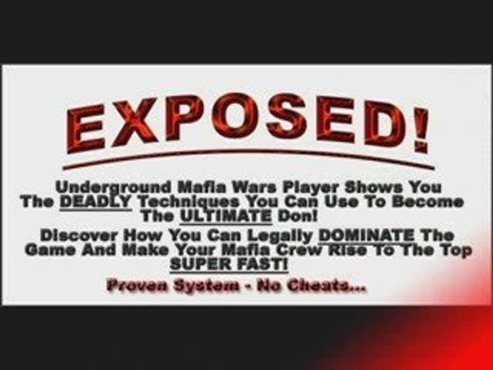 Mafia Wars Exposed