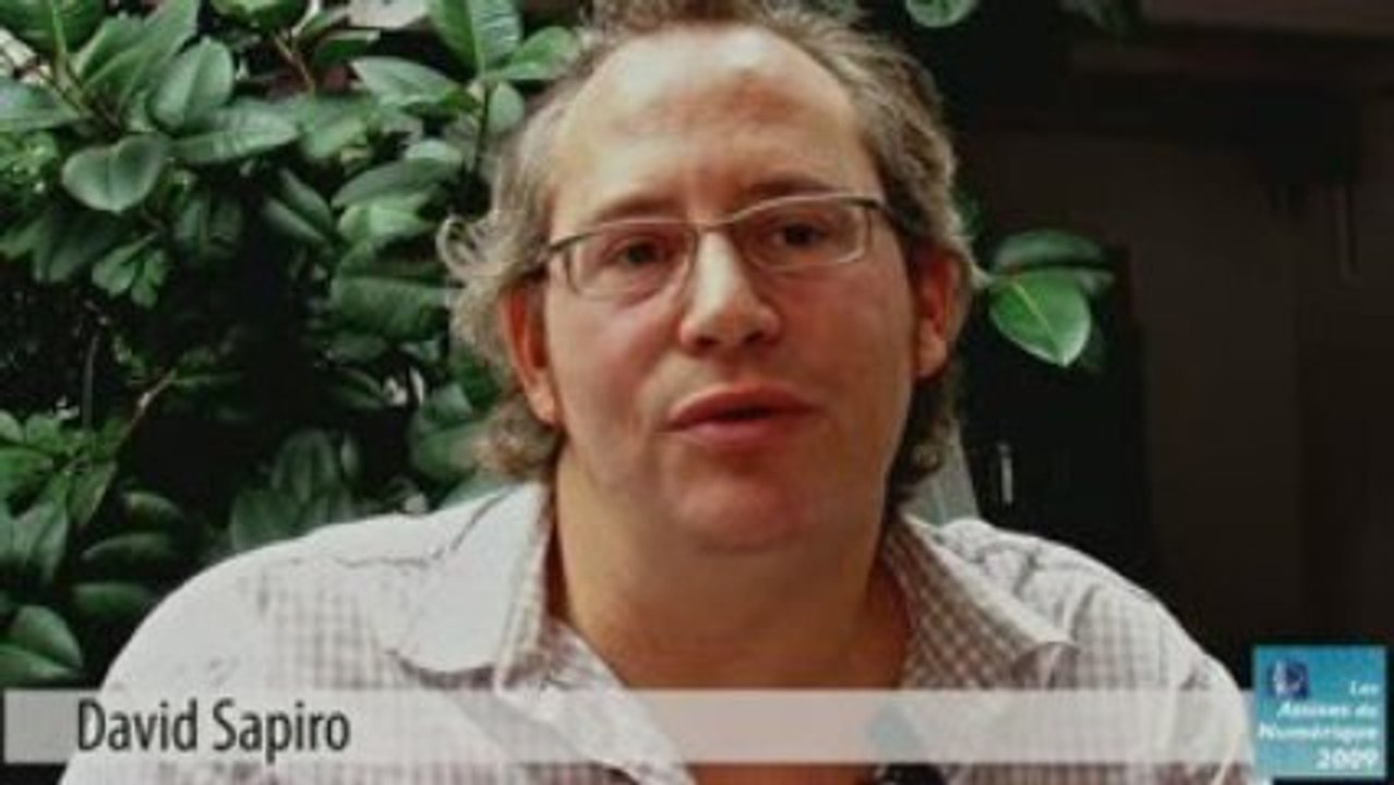 Assises du numérique 2009: David Sapiro