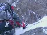 Climbing The Haston Line in the Scottish Cairngorm Mountains