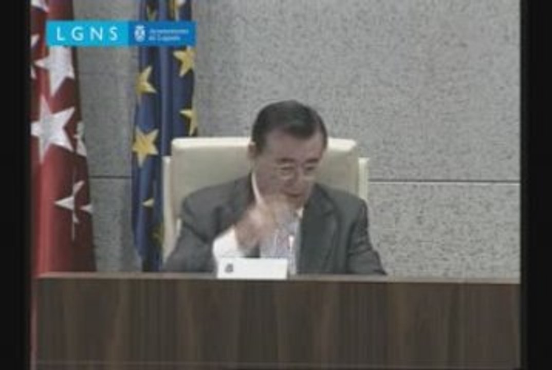Pleno del 22 de Septiembre 2009 del Ayuntamiento de Leganés