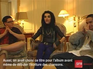Tokio Hotel : Interview vidéo