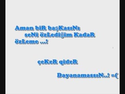 Seni Sevdiğim Kadar Kimseyi Sevme by GonulAdami