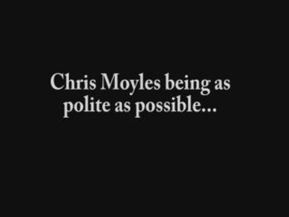 Chris Moyles-Cambridge Theatre
