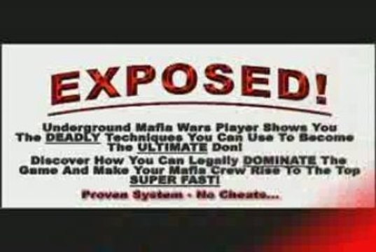 Mafia Wars Exposed - Mafia Wars Cheat Guide