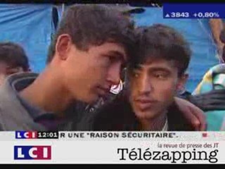 Télézapping : "Aucun passeur n'a été arrêté" à Calais