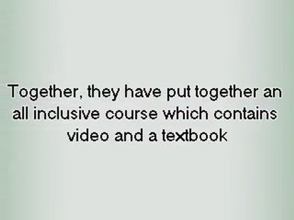 Options GPS Course  Options GPS Overview Review