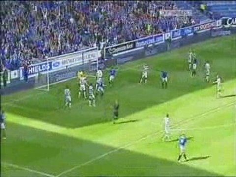 Rangers vs Hamilton SPL 2009 Goal 2