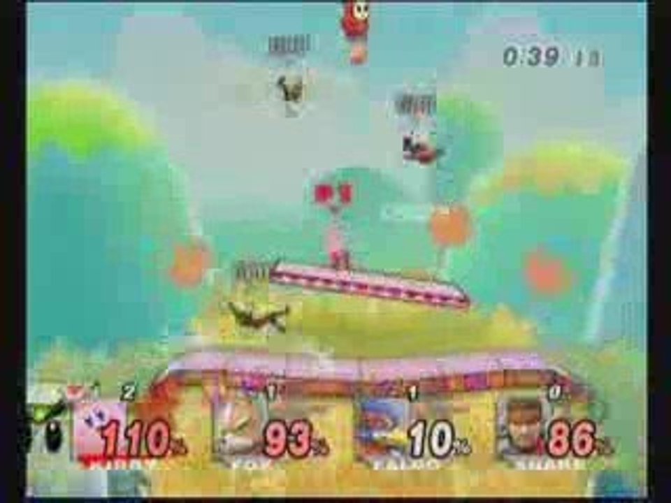 Super Smash Bros. Brawl - Kirby Gameplay