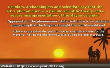 Year 2012 Apocalypse - Fact Or Fiction?
