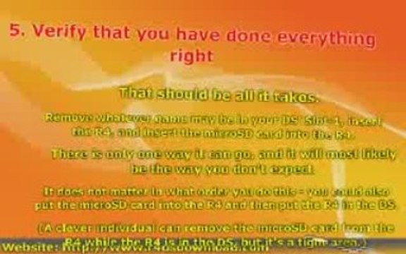 How To Mod A Nintendo DS With A R4 FlashCard